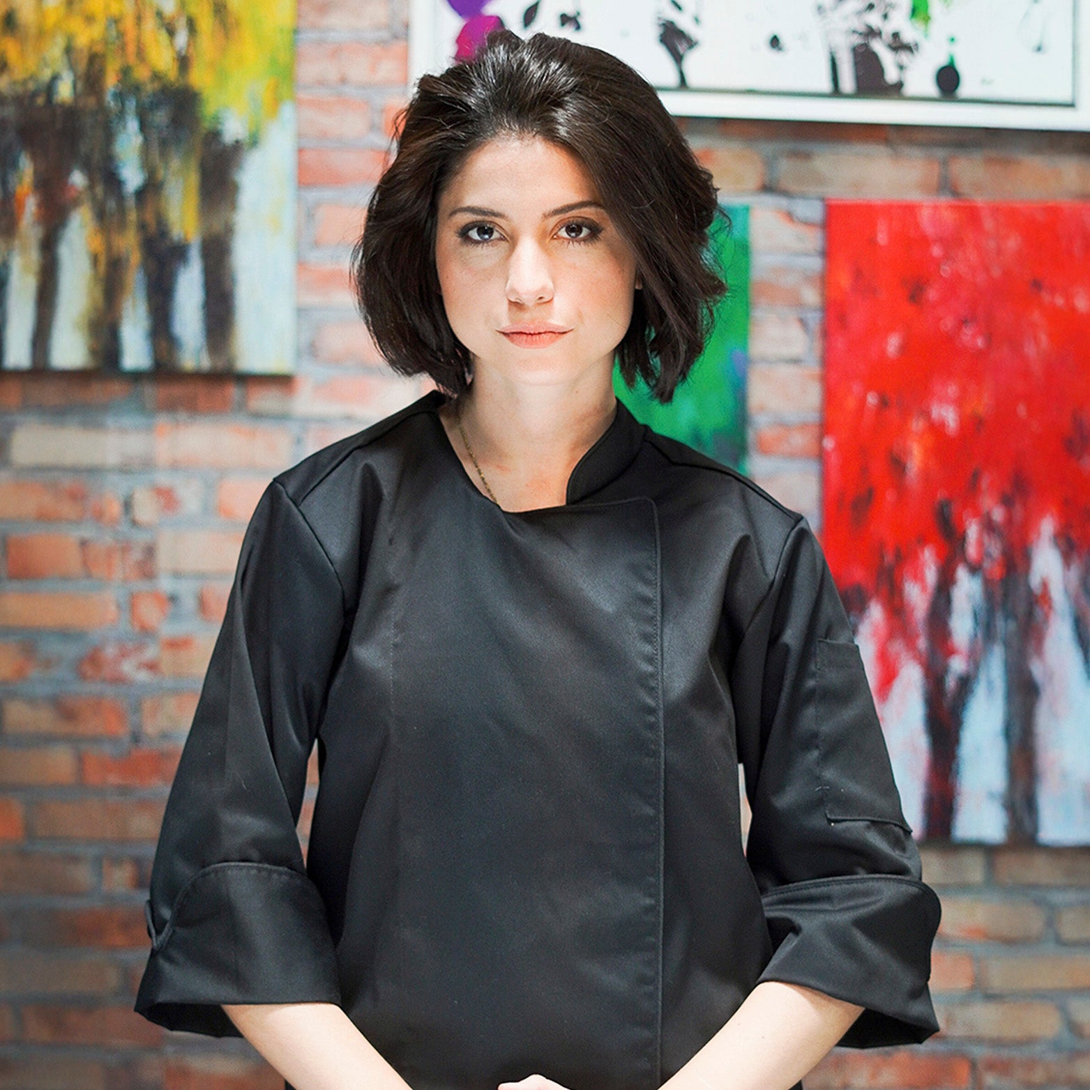 Black Chef Jacket - Women