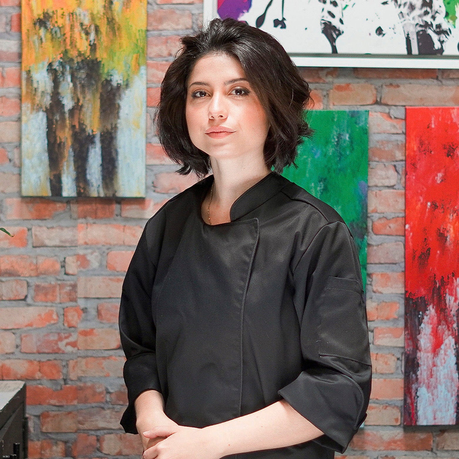 Black Chef Jacket - Women