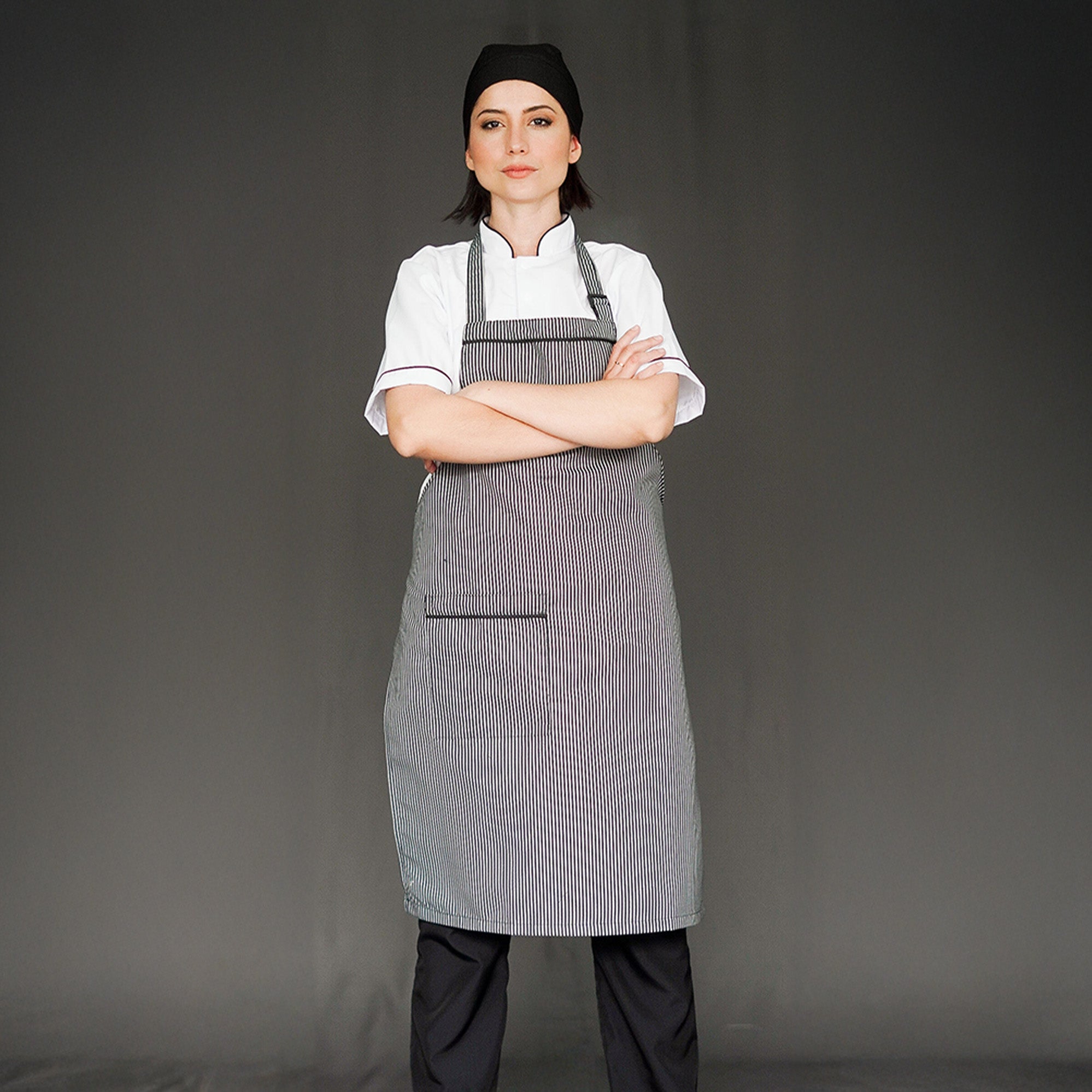 Anti-Fluid Combo Shirt + Pants + Apron + Cap - Women