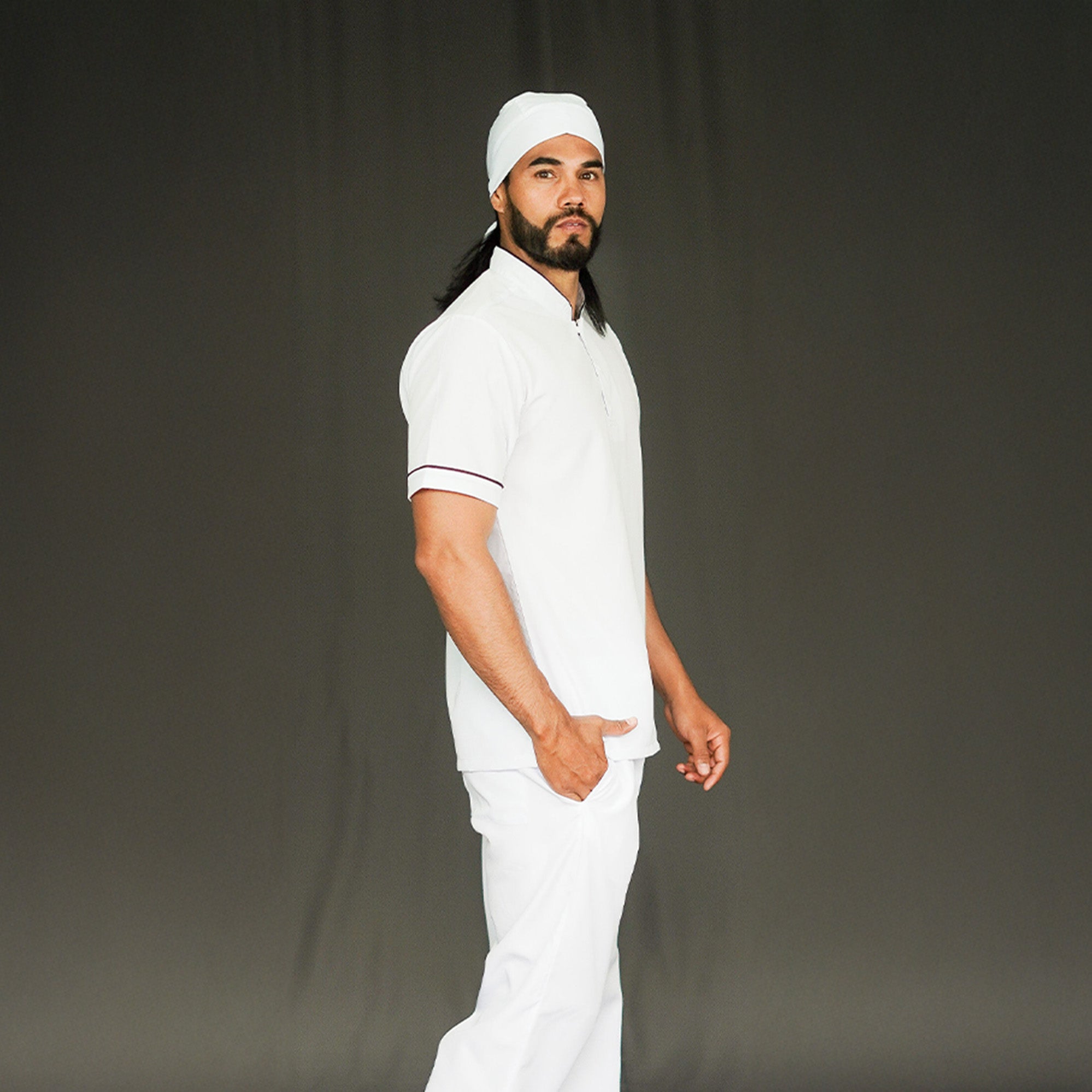 Anti-fluid Combo Shirt + Pants + Cap - Men