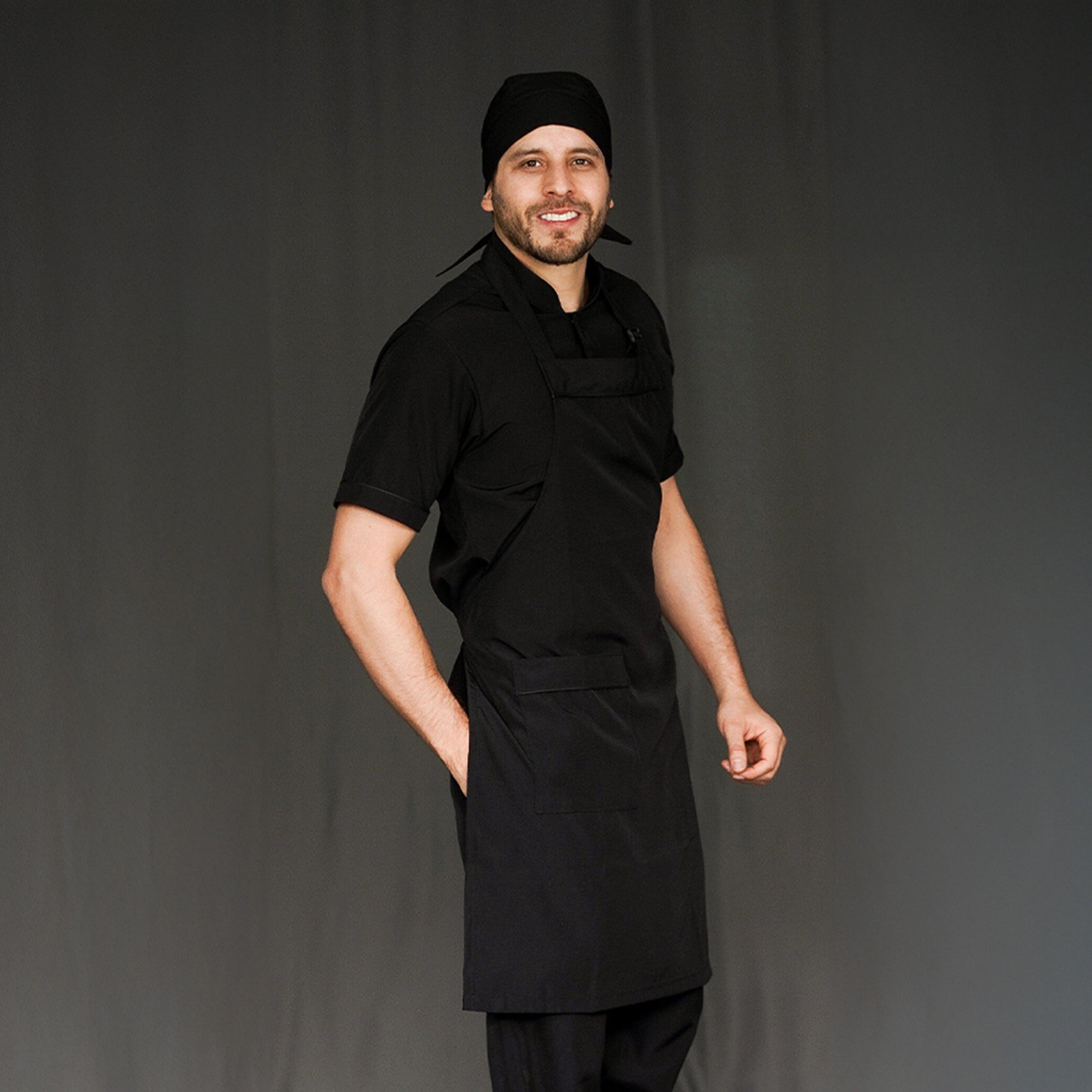 Anti-Fluid Combo Shirt + Pants + Apron + Cap - Men