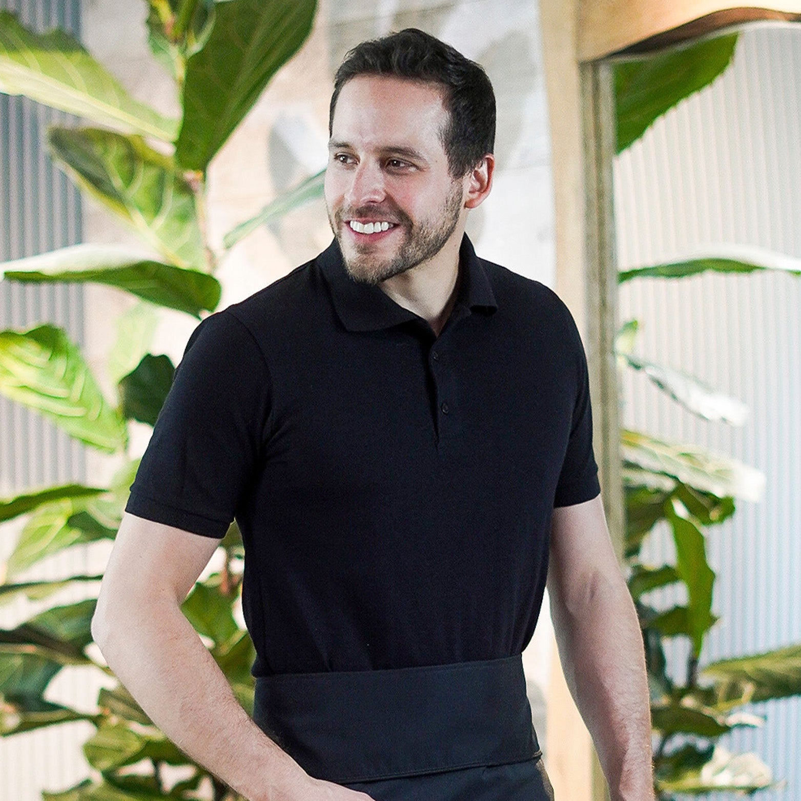 Black Polo - Men