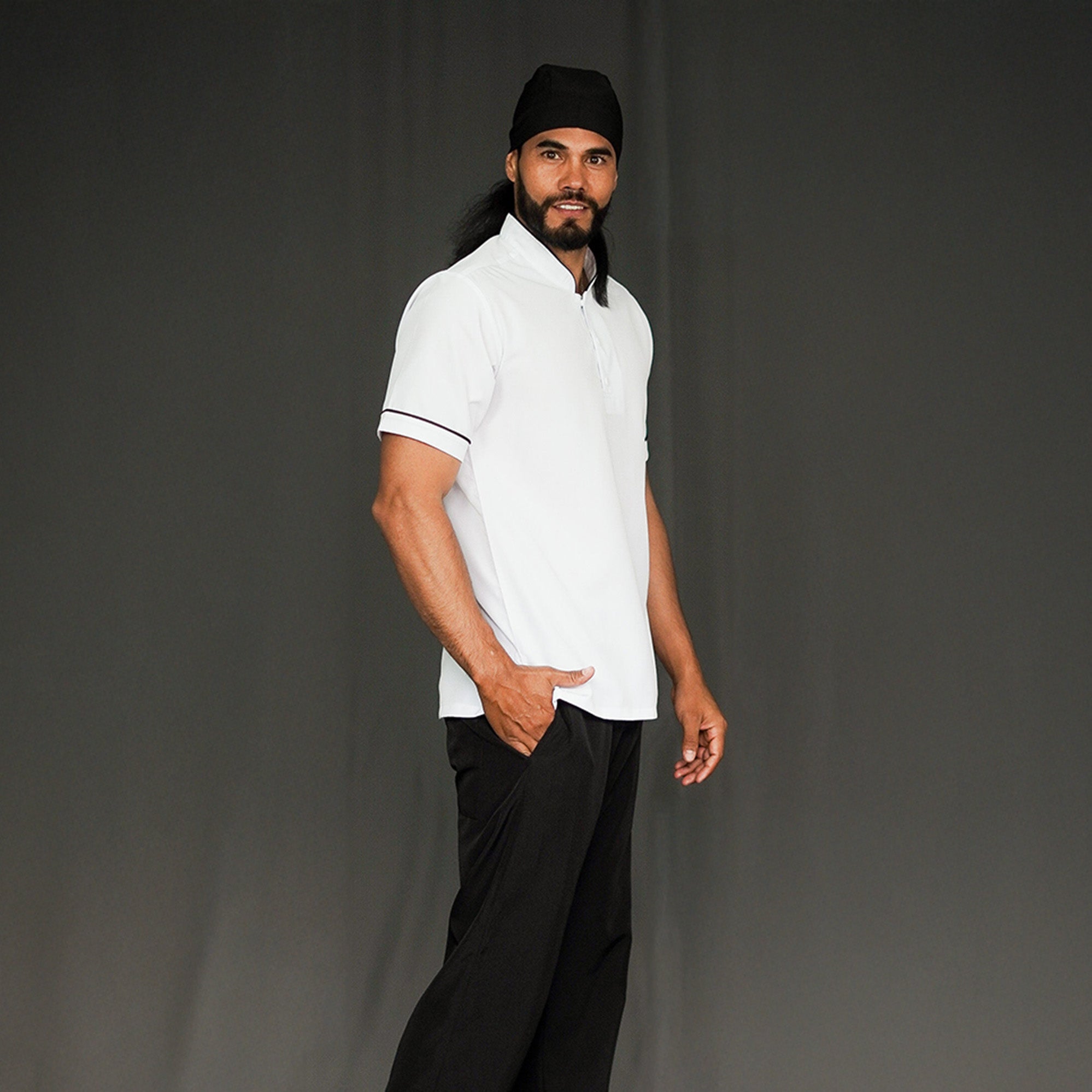 Anti-fluid Combo Shirt + Pants + Cap - Men