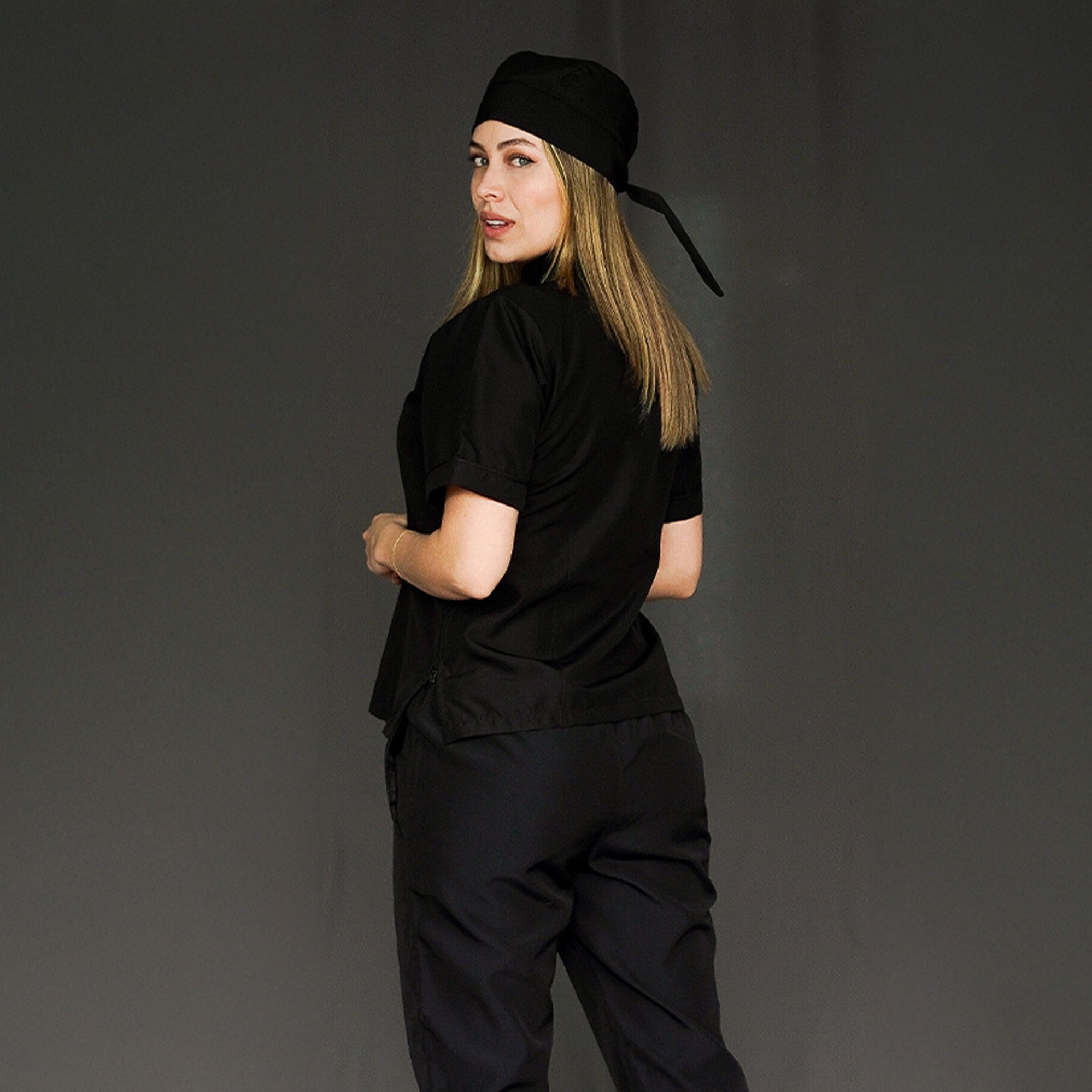 Anti-fluid Combo Shirt + Pants + Cap - Women