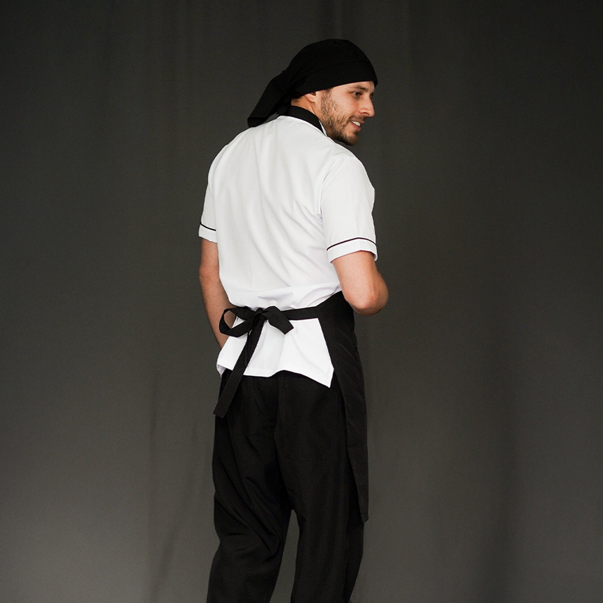 Anti-Fluid Combo Shirt + Pants + Apron + Cap - Men