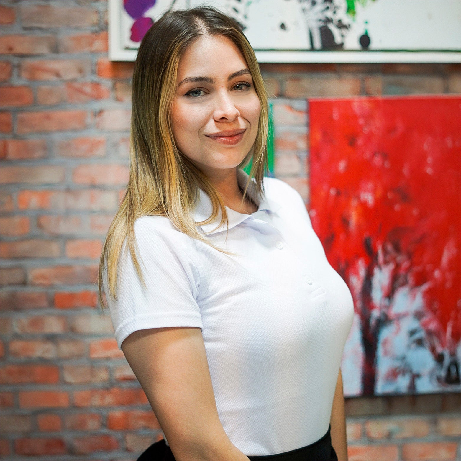 White Polo - Women