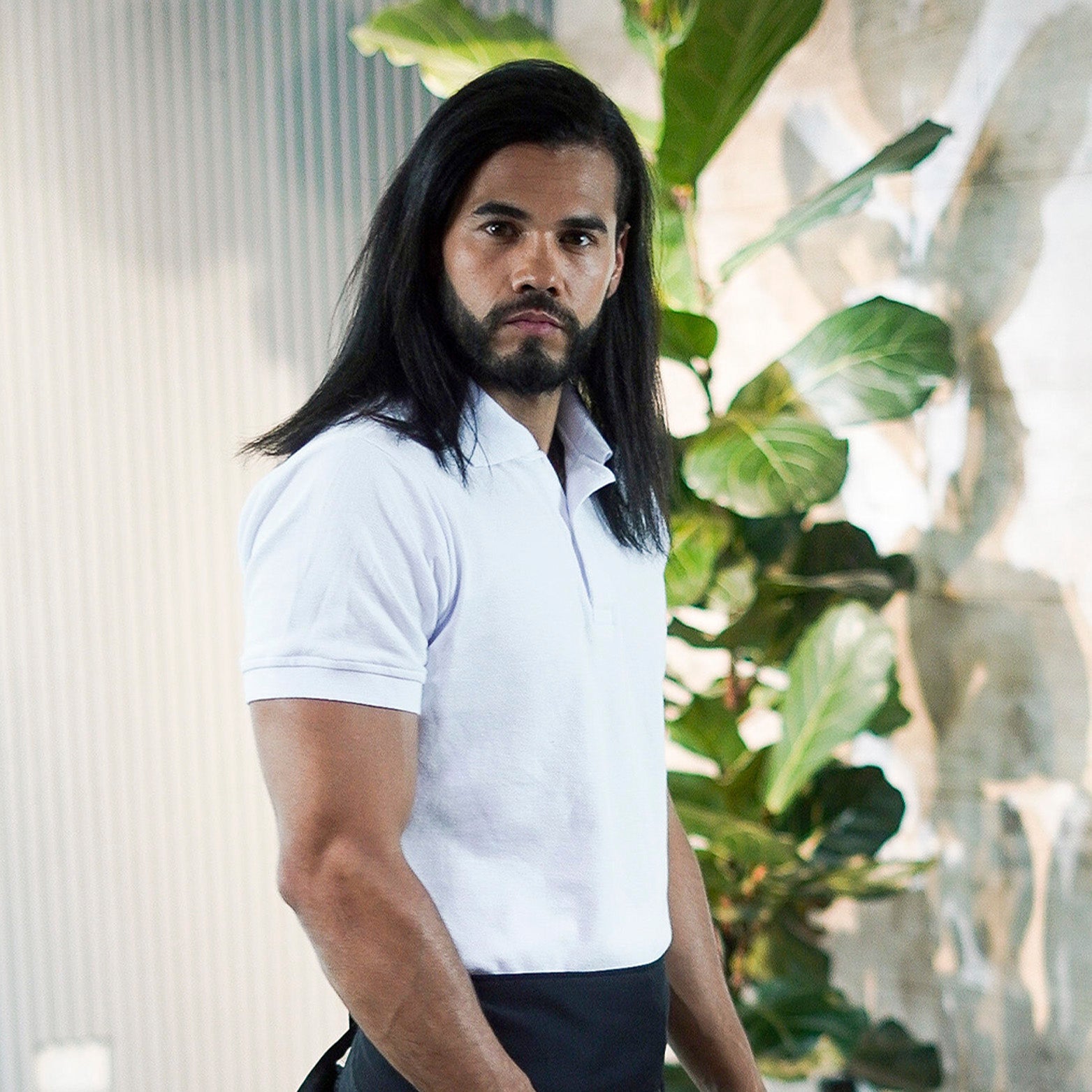 White Polo - Men