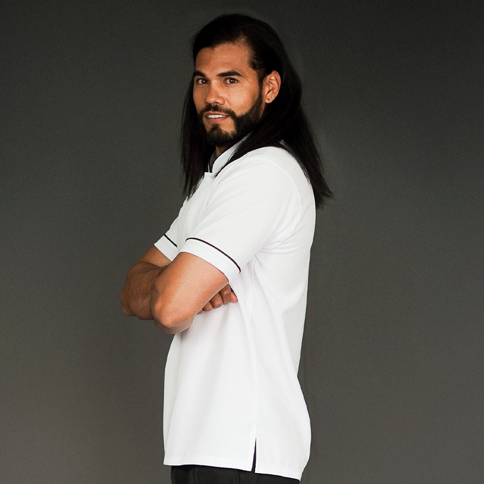 White Anti-Fluid Shirt - Men