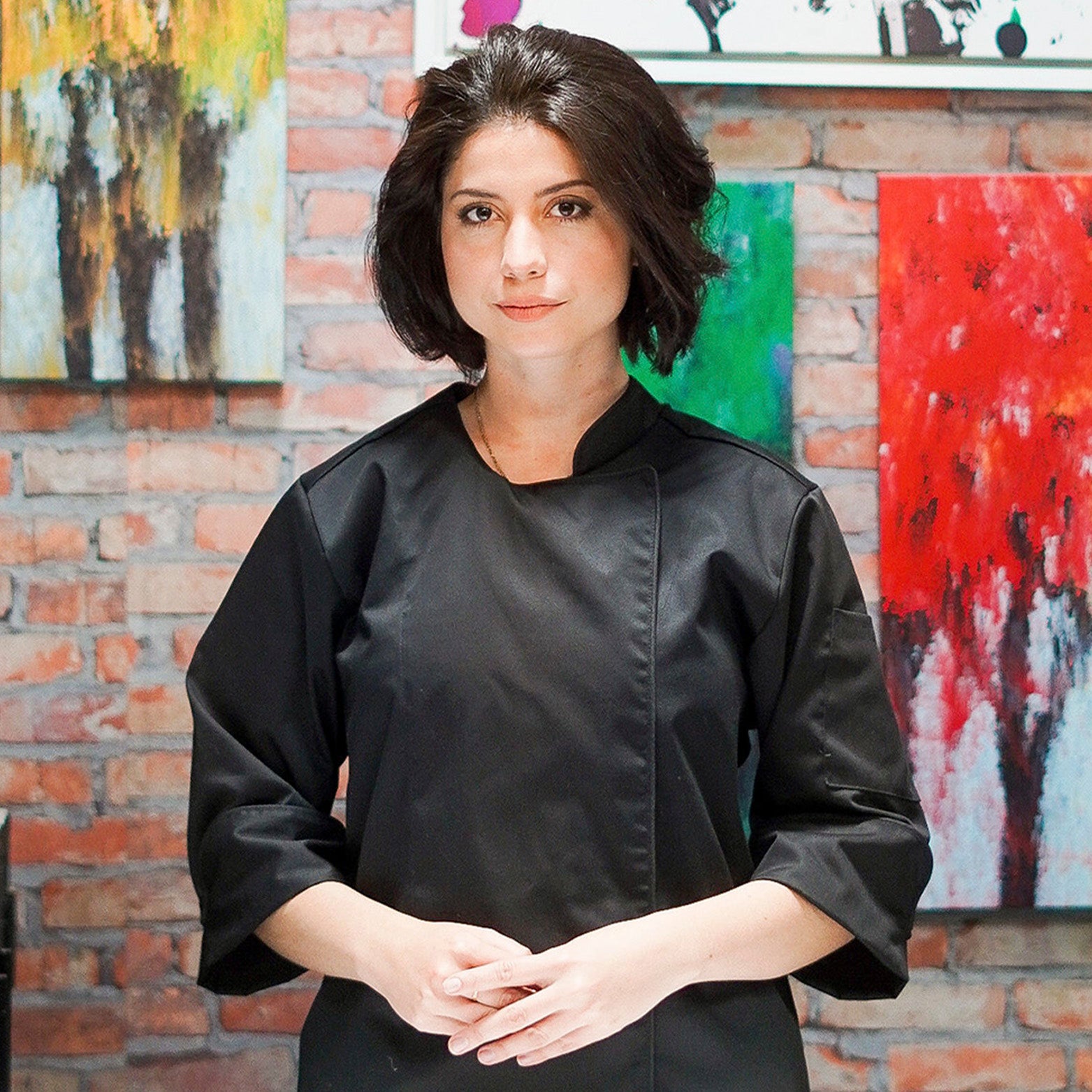 Black Chef Jacket - Women