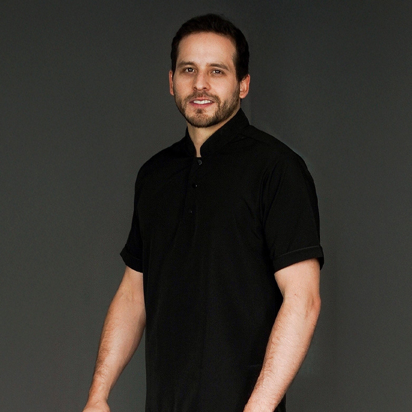 Black Anti-Fluid Shirt - Men