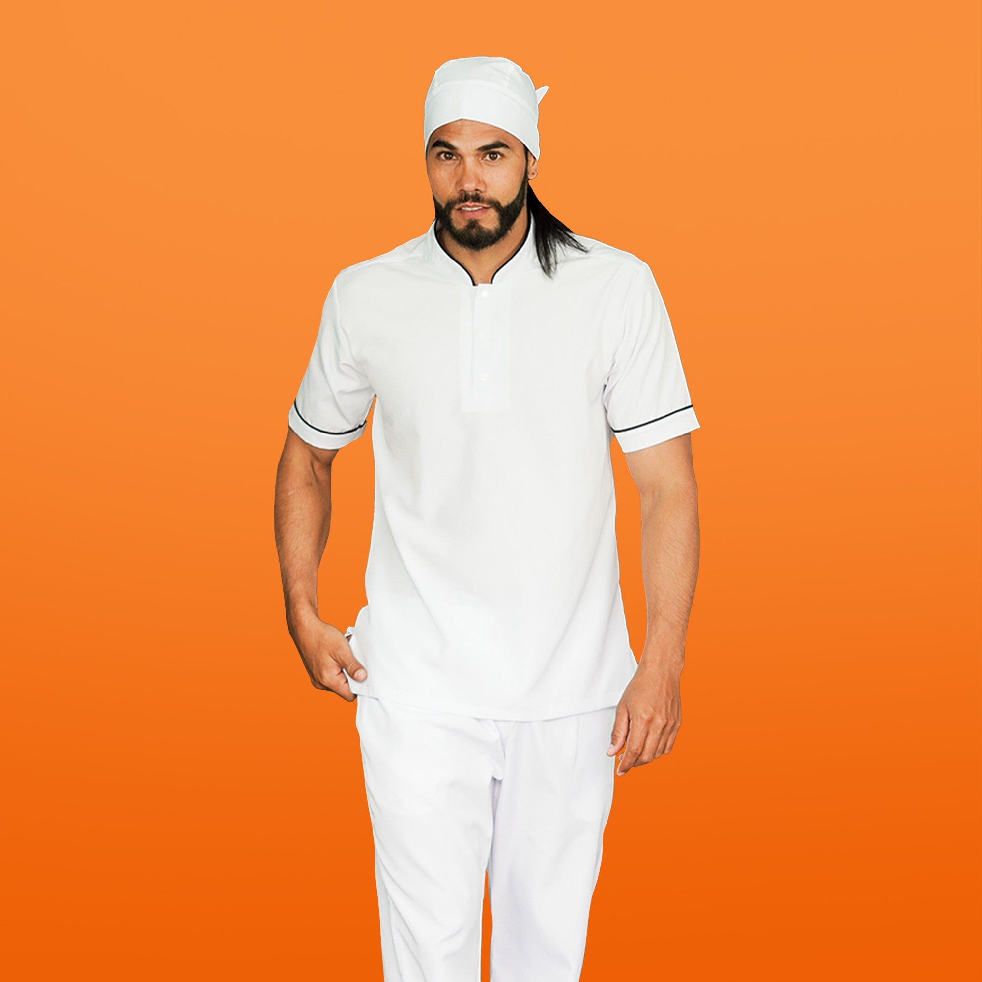 Anti-fluid Combo Shirt + Pants + Cap - Men
