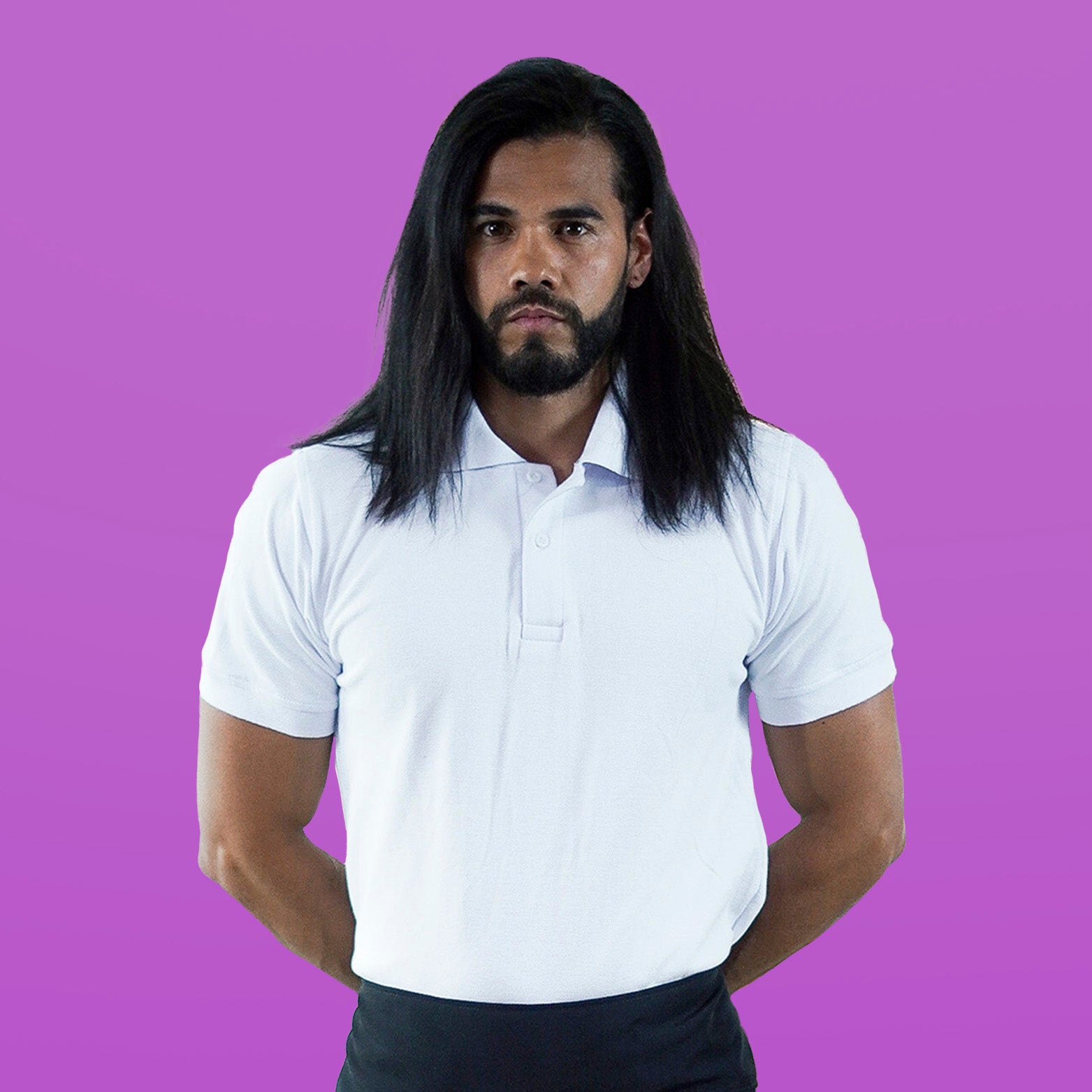 White Polo - Men
