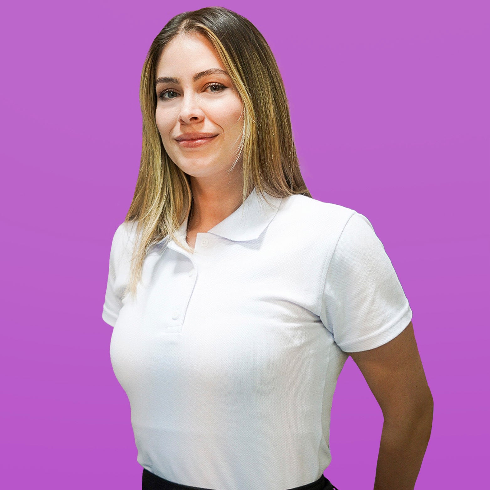 White Polo - Women
