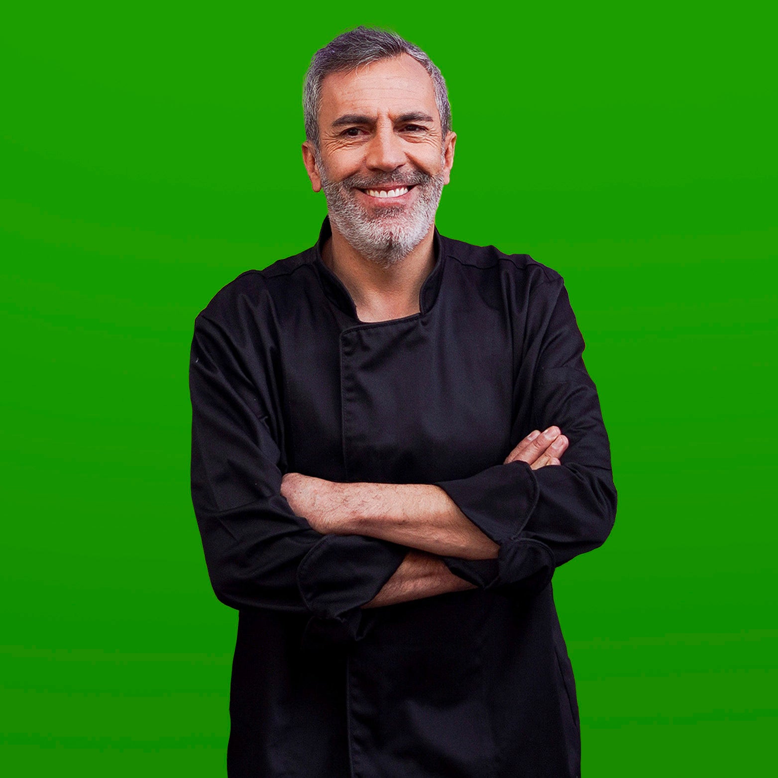 Black Chef Jacket - Men