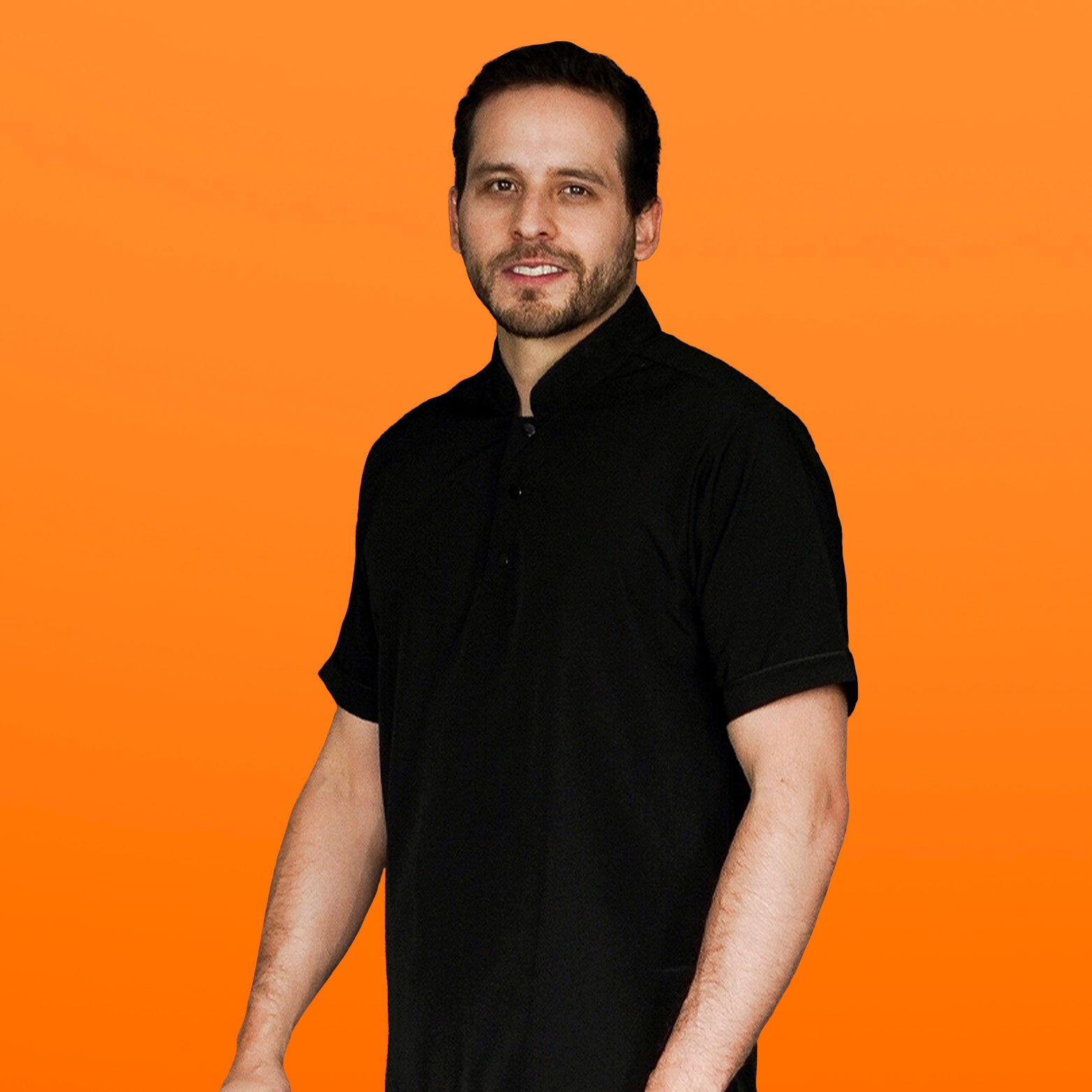 Black Anti-Fluid Shirt - Men