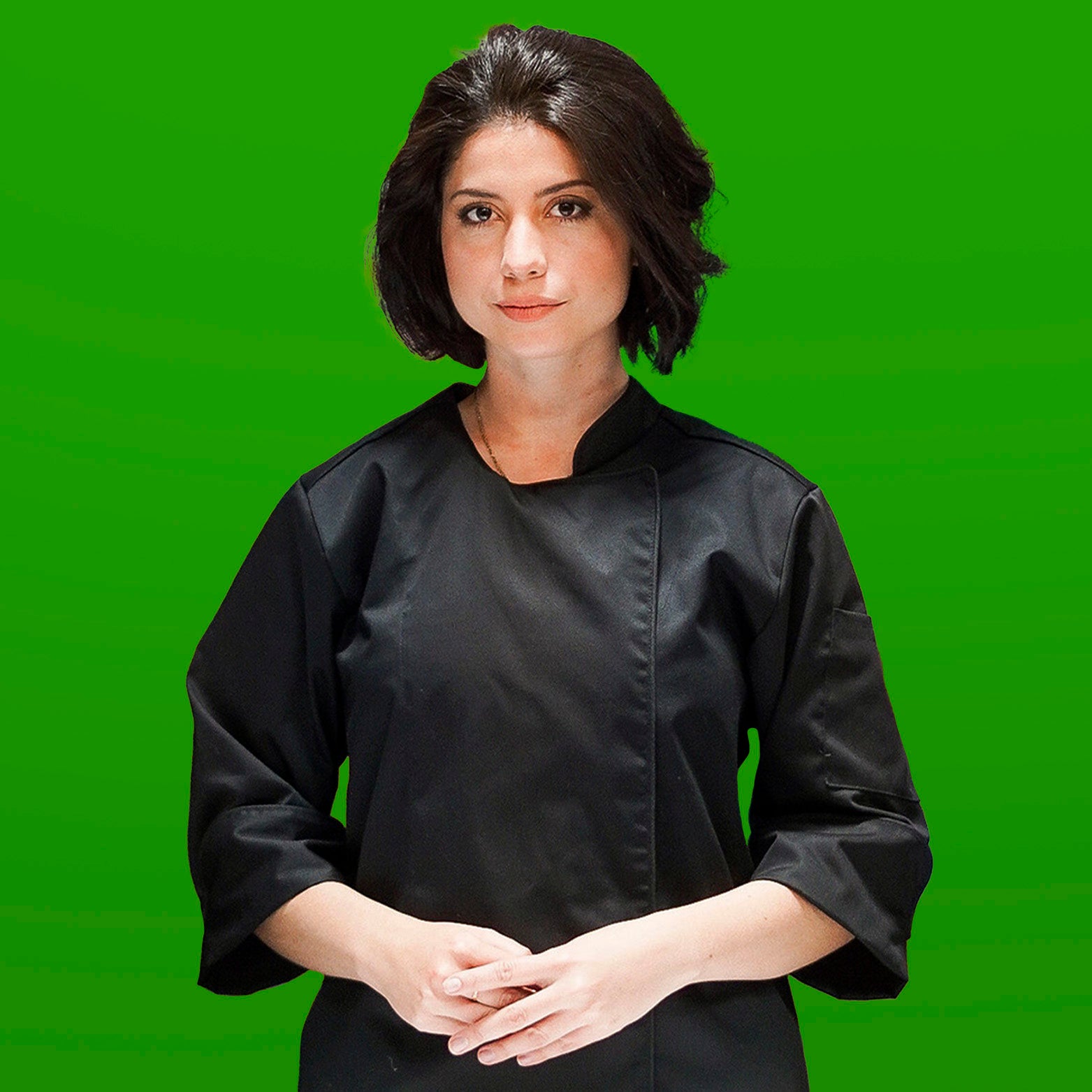 Black Chef Jacket - Women