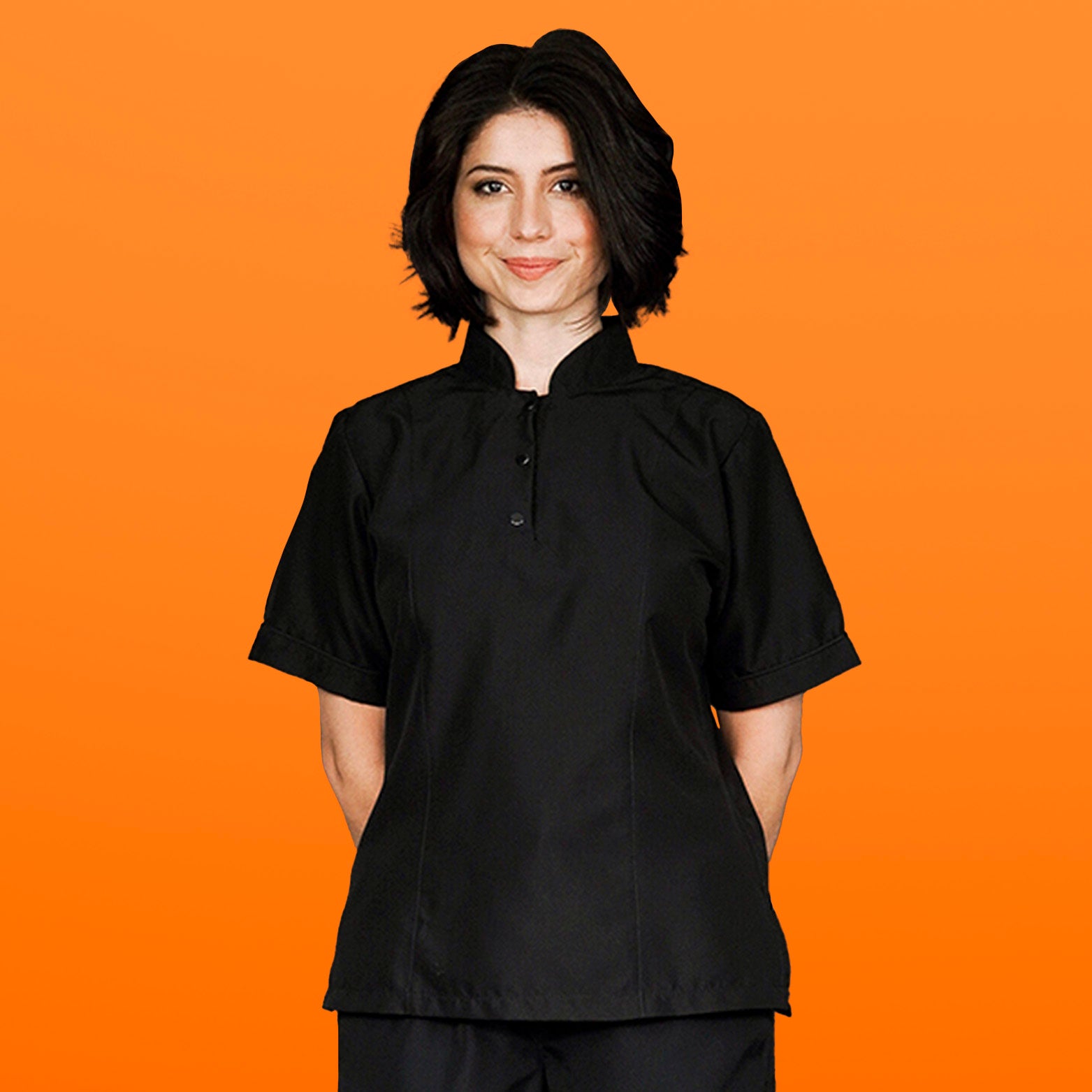 Black Anti-Fluid Shirt - Women