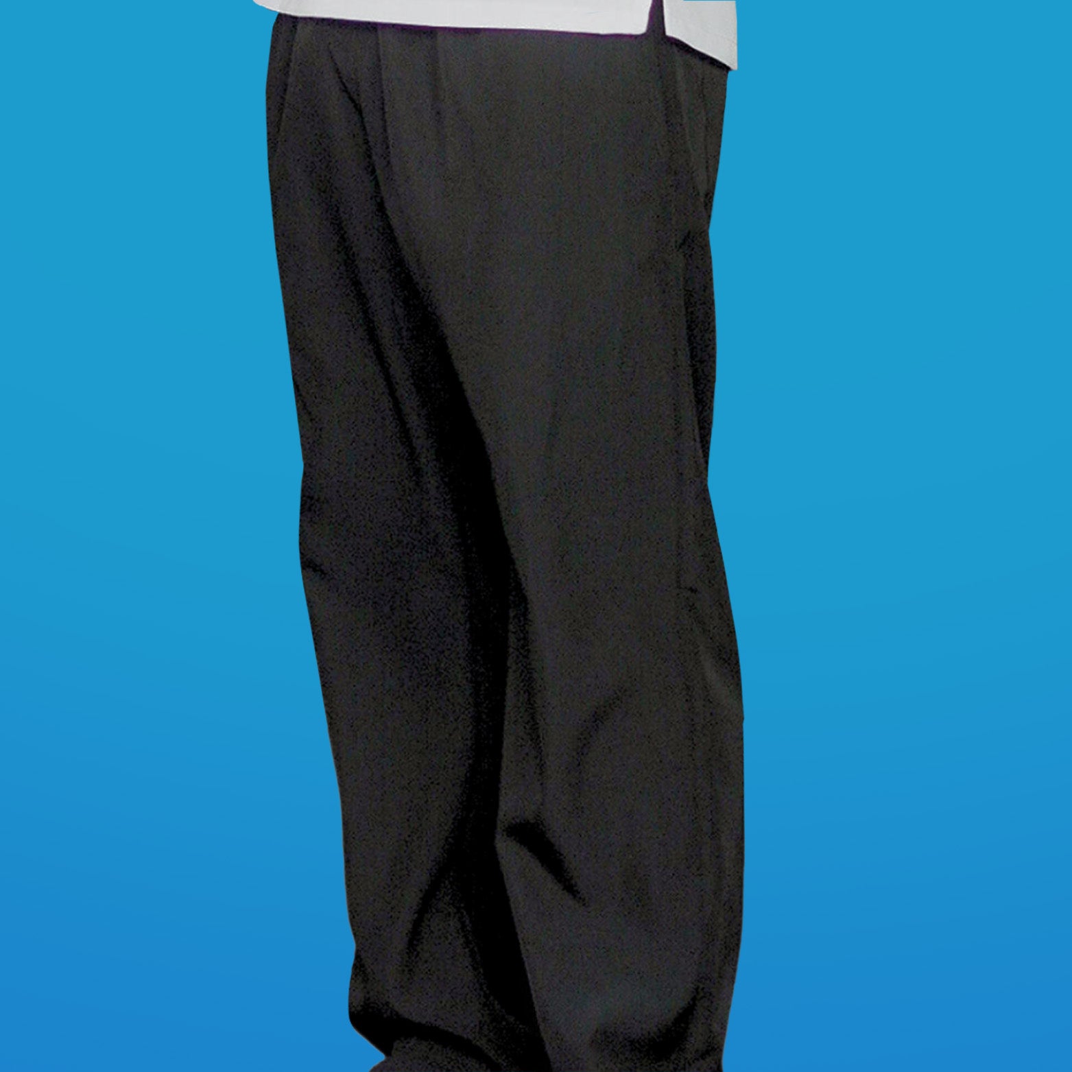 Unisex Black Anti-Fluid Pants