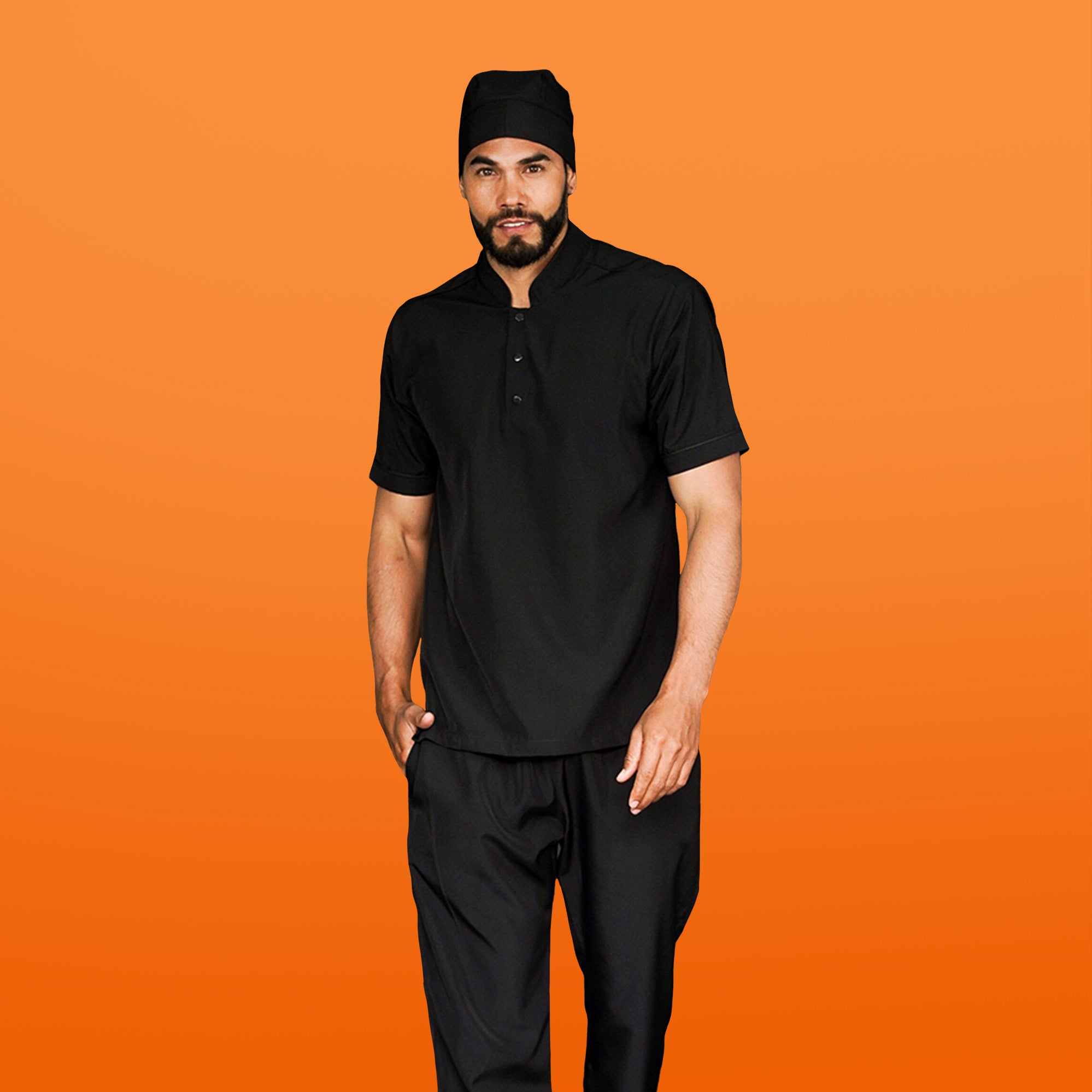 Anti-fluid Combo Shirt + Pants + Cap - Men