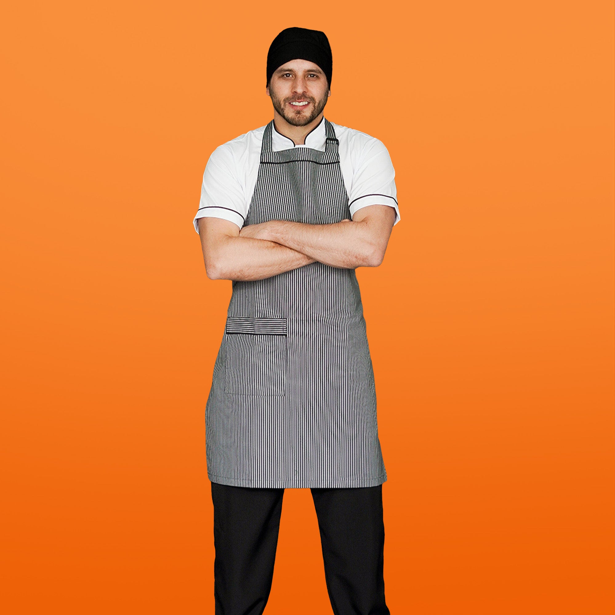 Anti-Fluid Combo Shirt + Pants + Apron + Cap - Men