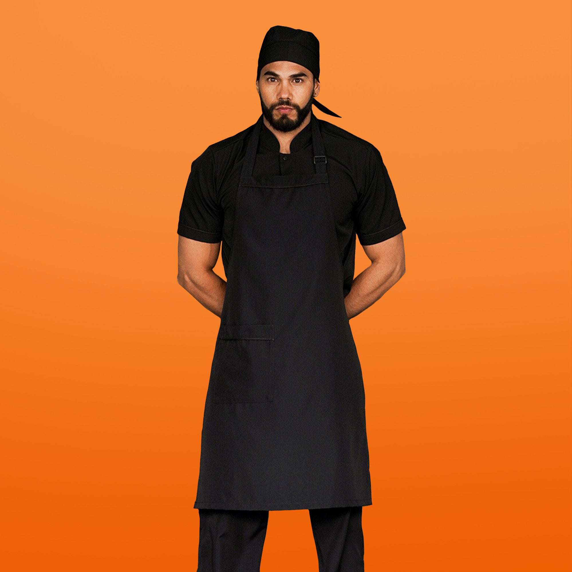 Anti-Fluid Combo Shirt + Pants + Apron + Cap - Men