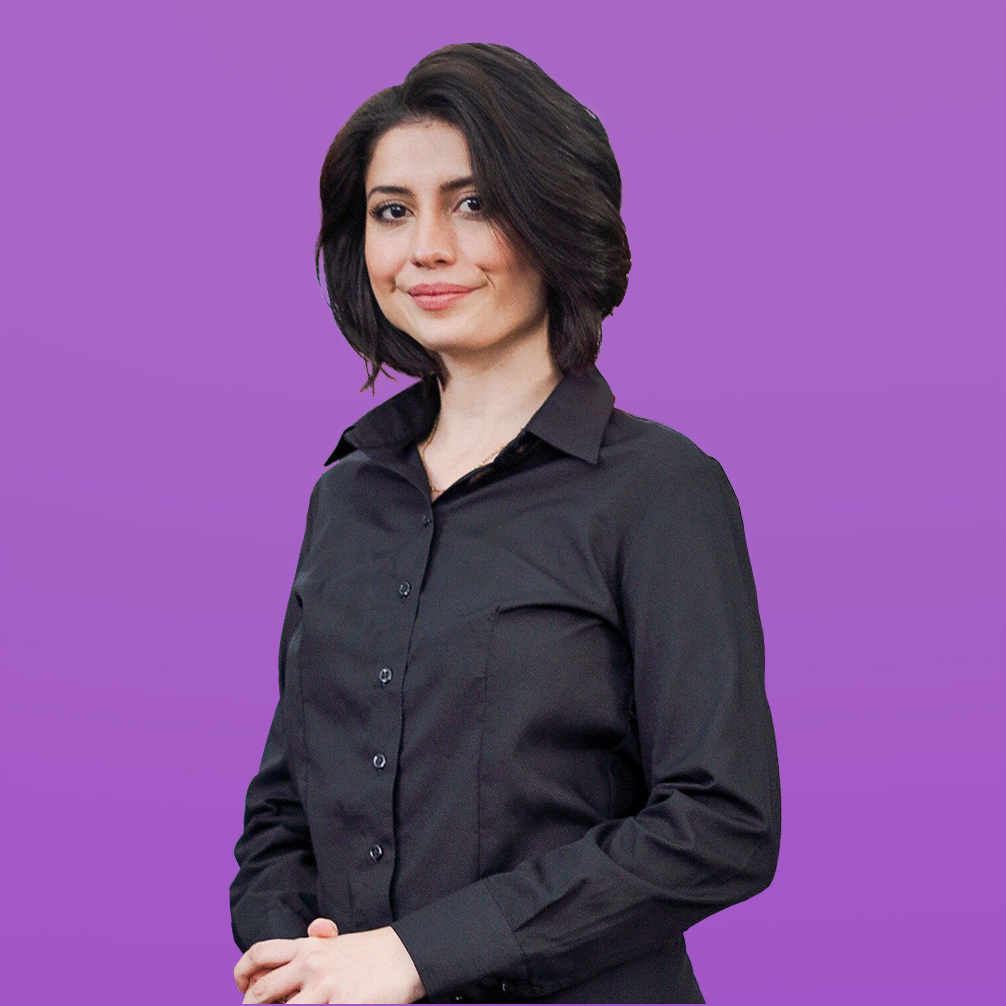 Combo Oxford Shirt + Pants + Waist Apron - Women
