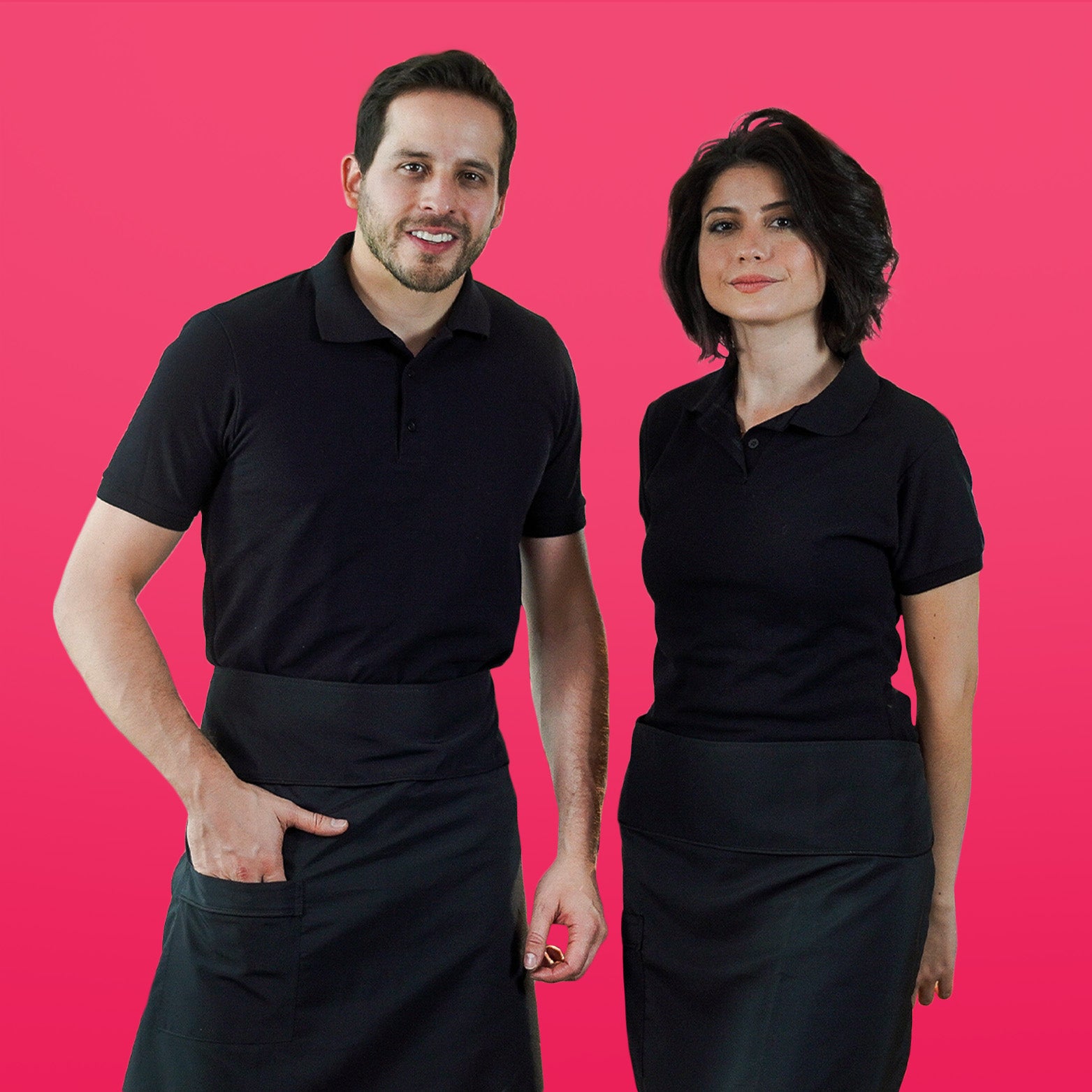 Unisex Anti-Fluid Waiter Waist Apron